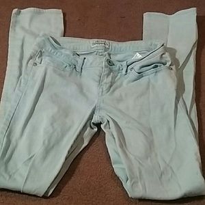 Aeropostale Womens Blue 1/2 Reg Skinny jeans